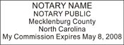 Order your NC Notary Stamps and Supplies Today and Save. Fast Shipping