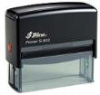 Customize this S-833 self-inking rubber stamp to your liking! Perfectly convenient for quick and easy stamping.