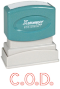 Need a C.O.D. Stamp? Order online today, in stock. Fast Shipping