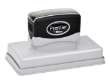 Upgrade your stamping with the Shiny EA-750 large rubber stamp. Its professional-grade impressions and durable construction make it a reliable choice for official documents.