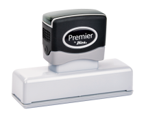 Upgrade your efficiency with the Shiny EA-265 pre-inked stamp. Crisp, clear impressions add professionalism to any paperwork. Stamping area: 11/16" x 3-5/16"