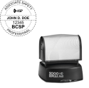 BSCP-ASP-HDR40 - 2000 Plus Pre Inked Stamp HD-R40 