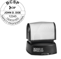 BCSP-CIT-HD-R40 - 2000 Plus Pre Inked Stamp HD-R40