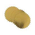 GOLD FOIL SEALS - Blank Gold Foil Labels for an Embosser