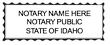 Order your Idaho Notary Supplies Today and Save. Fast Shipping