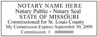 Order your Missouri Notary Supplies Today and Save. Fast Shipping