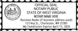 WV-NOT-2 - West Virginia
Notary Stamp Business
Self-Inking