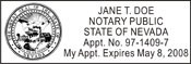 Order your Nevada Notary Supplies Today and Save. Fast Shipping