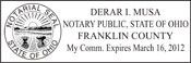 Order your Ohio Notary Stamps and Supplies Today and Save. Fast Shipping