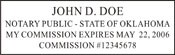 Order your Oklahoma Notary Public Supplies Today and Save.