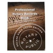 Keep accurate records of your notary transactions in our Professional Notary Records Book. Fast Shipping