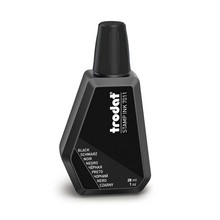 SI2BK - 2 oz. <font color=black>Black</font> Trodat Ink